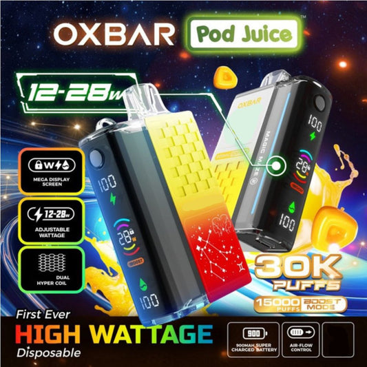 Oxbar Pod Descartável Magic Maze 2.0 30000 Puffs