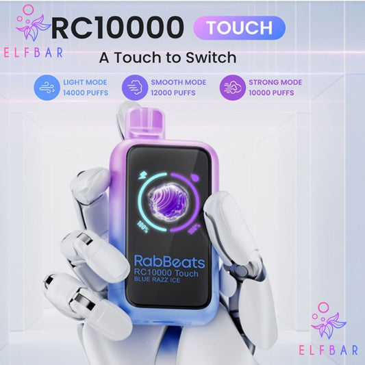 Elfbar Pod Descartável Rabbeasts RC10k Touch - 10000 Puffs