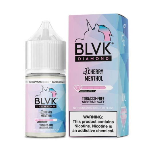 BLVK Diamond Nic Salt 30ml - 50mg Cherry Menthol