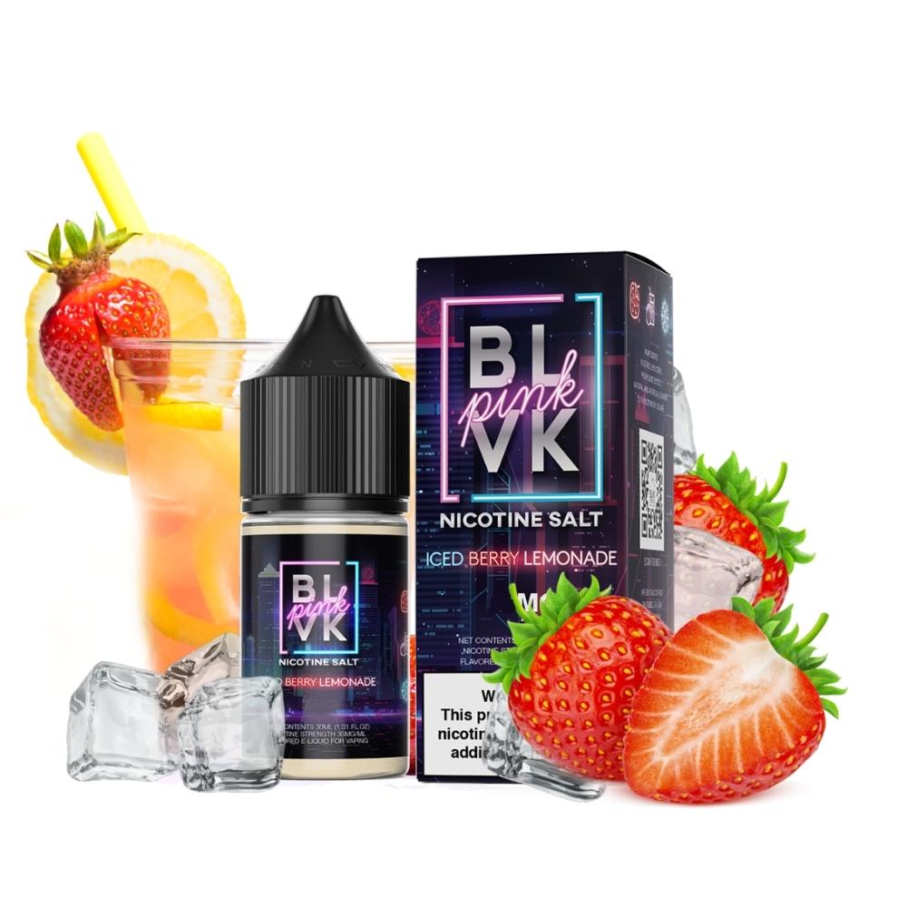 BLVK Pink Nic Salt 30ml - 50mg Iced Berry Lemonade