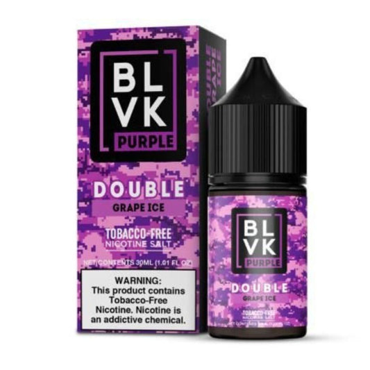 BLVK Purple Nic Salt 30ml - 35mg Double Grape Ice