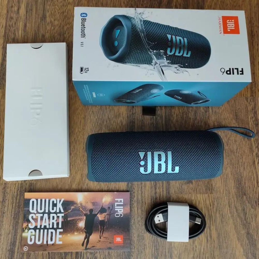Jbl Flip 6 bluetooth speaker caixa de som unboxing