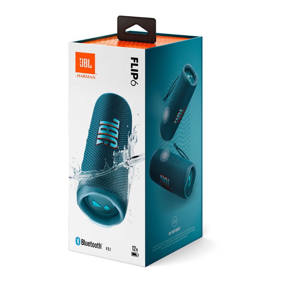 Jbl Flip 6 bluetooth speaker caixa de som retail box