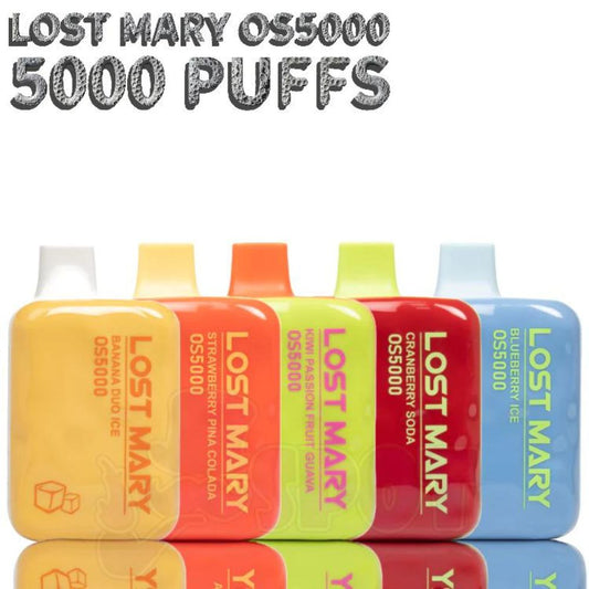 Lost Mary Os5000 Pod Descartável 5000 Puffs. Entrega rápida do seu Lost Mary Os5000 Pod Descartável 5000 Puffs via Motoboy para Balneário Camboriú, Itajaí, Camboriú e Itapema.