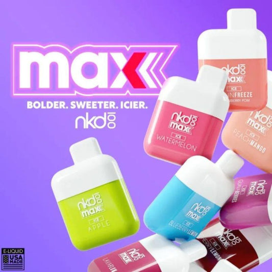 Naked 100 Max Pod Descartável 4500 puffs. Entrega rápida do seu Naked 100 Max Pod Descartável 4500 puffs via Motoboy para Balneário Camboriú, Itajaí, Camboriú e Itapema.