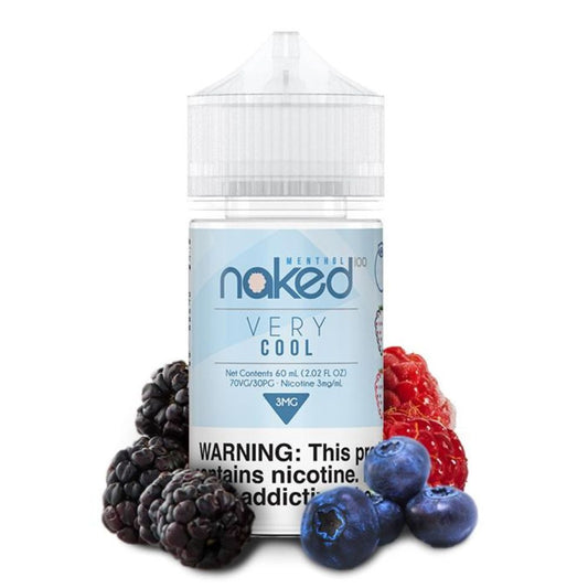 Naked 100 Vape Juice 60ml - 3mg Very Cool Menthol