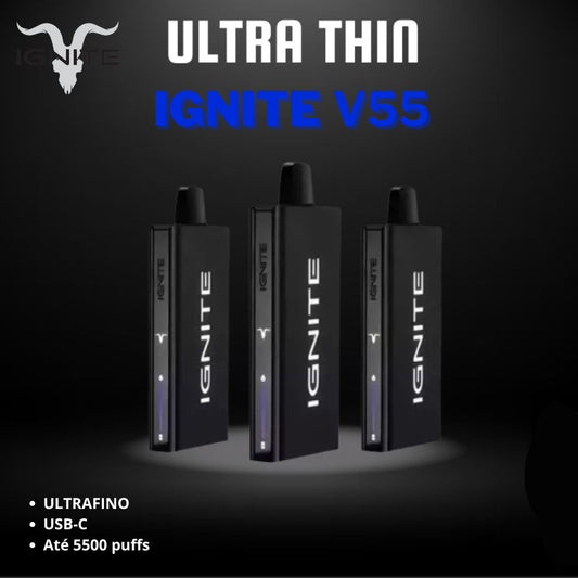 Ignite V55 Ultra Thin Pod Descartável 5000 Puffs