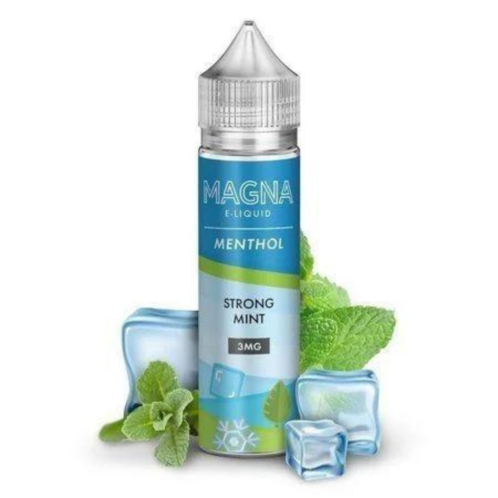Magna Vape juice 60ml - 3mg Strong mint Menthol