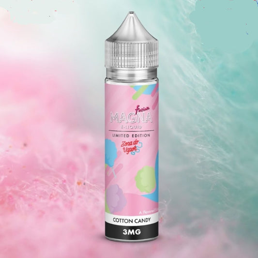 Magna Vape juice 60ml - 3mg Cotton Candy Fusion