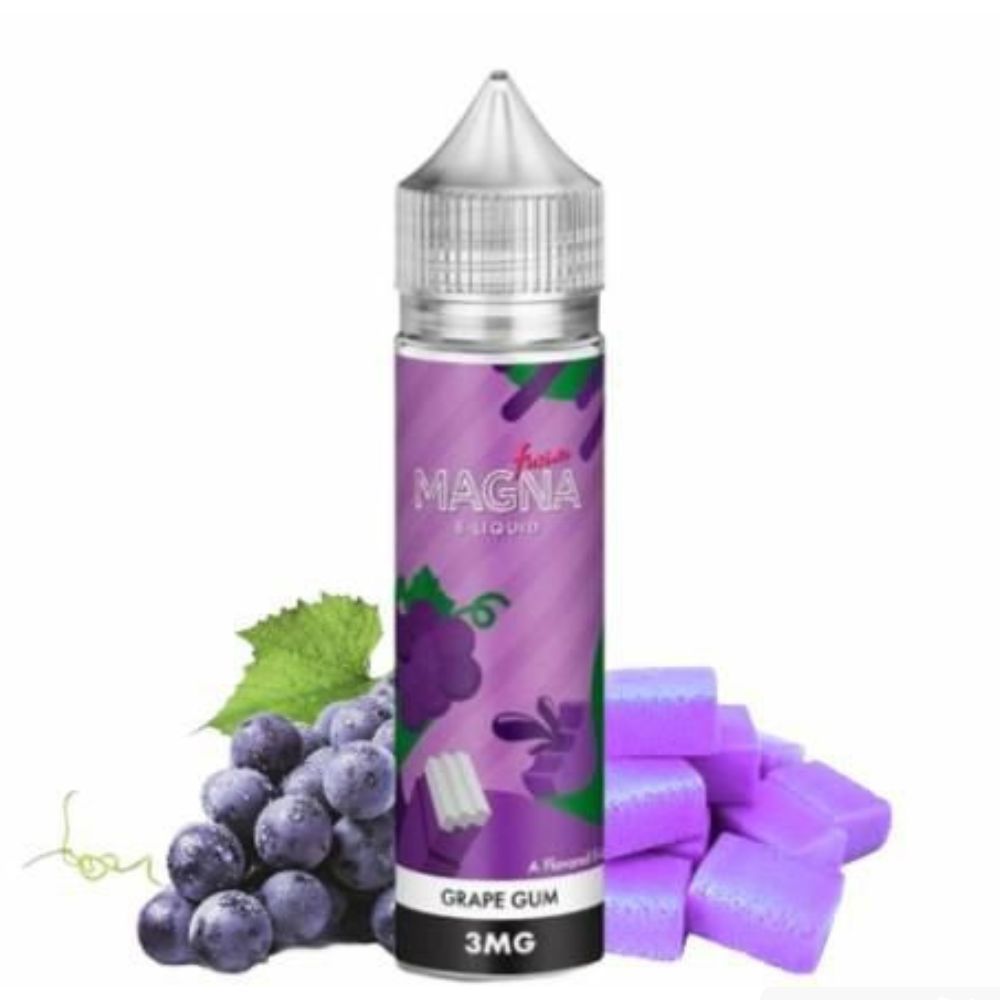 Magna Vape juice 60ml - 3mg Grape Gum Fusion
