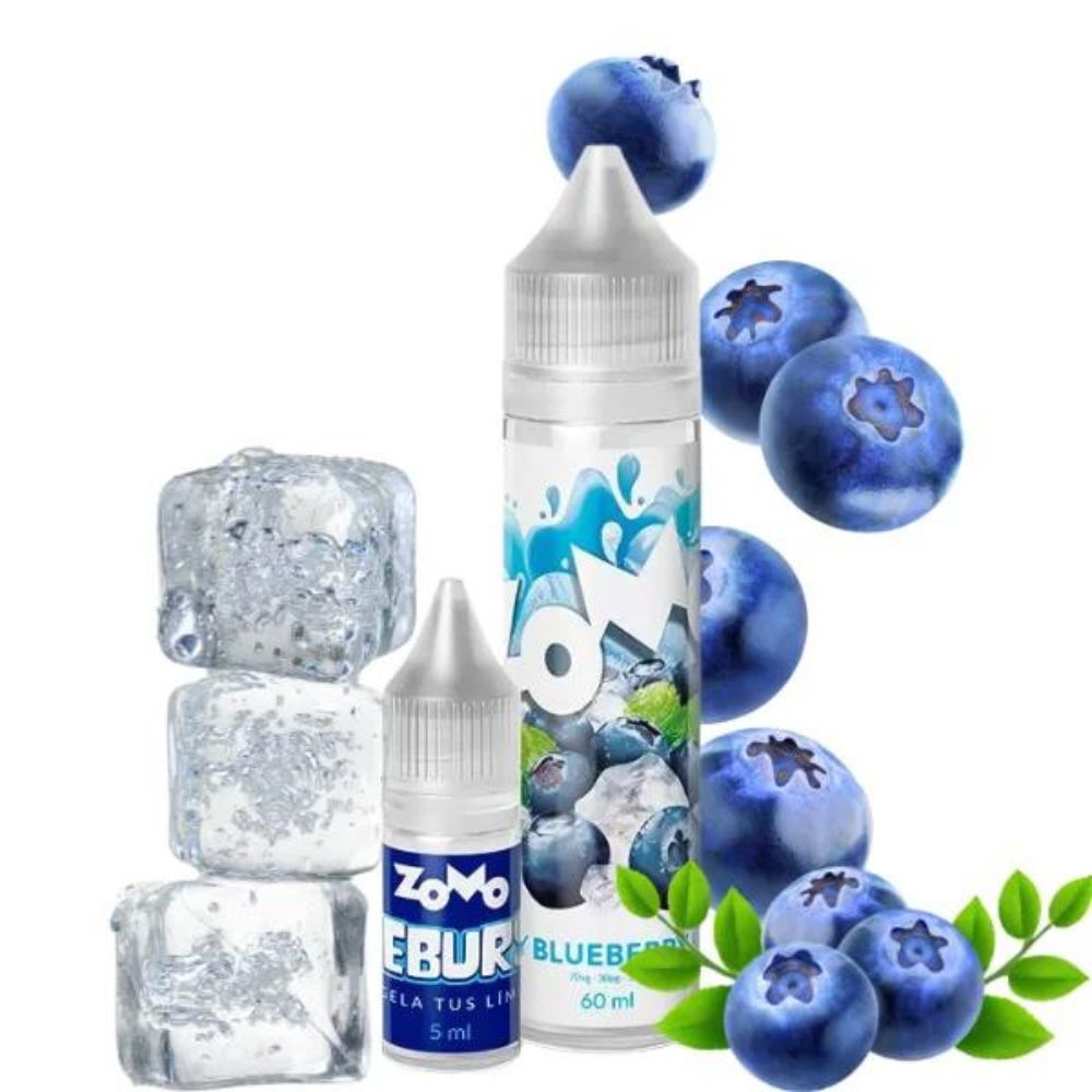 Zomo Vape juice 60ml - 3mg Blueberry IceBurst