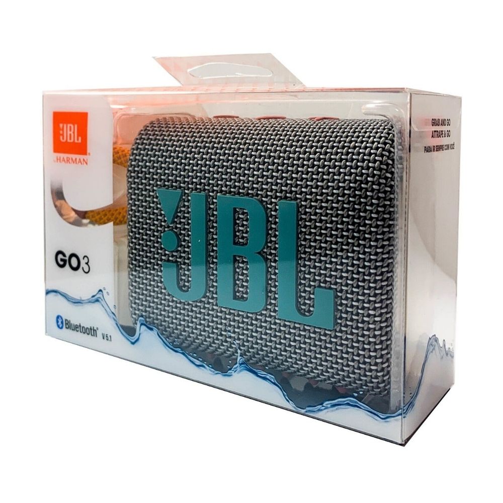 JBL Go 3 | Caixa de som Jbl à prova d'água com Bluetooth caixa varejo